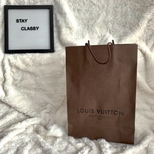 Authentic Louis Vuitton Gift bag